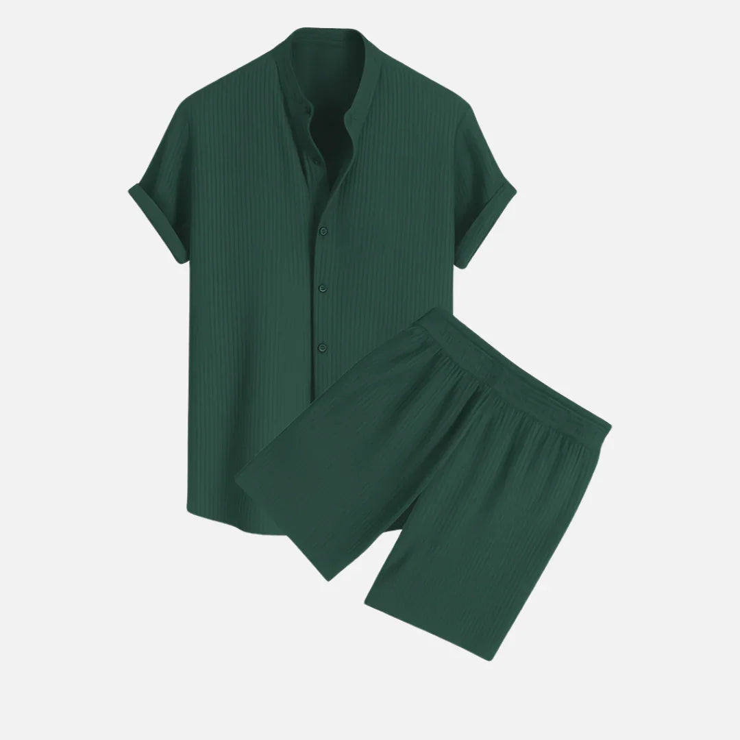 Riviera Summer Shirt and Shorts Set
