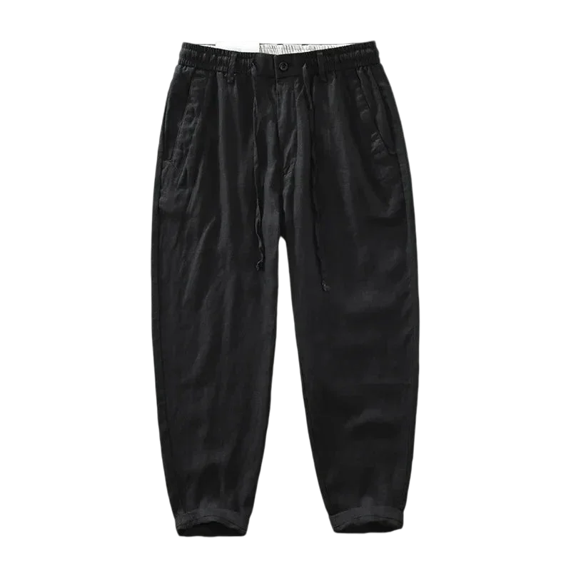 Elegio Herren Leinenhose - Pur