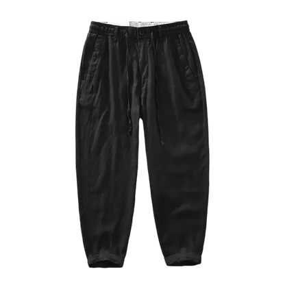 Elegio Herren Leinenhose - Pur
